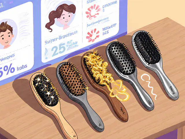 Как выбрать расческу для волос: материалы и типы по типу волос