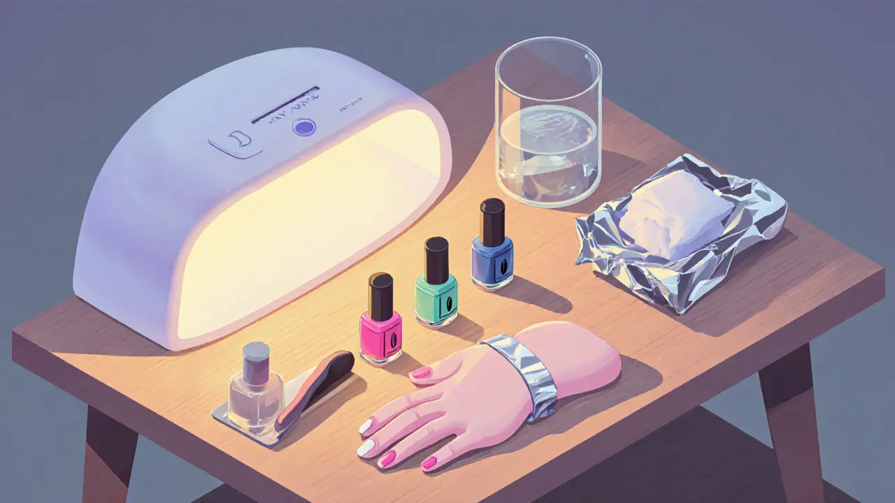 Гель-лак в домашних условиях: как правильно наносить и снимать