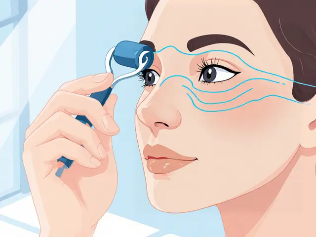 Как правильно использовать массажер-роллер для кожи вокруг глаз: пошаговая схема движений