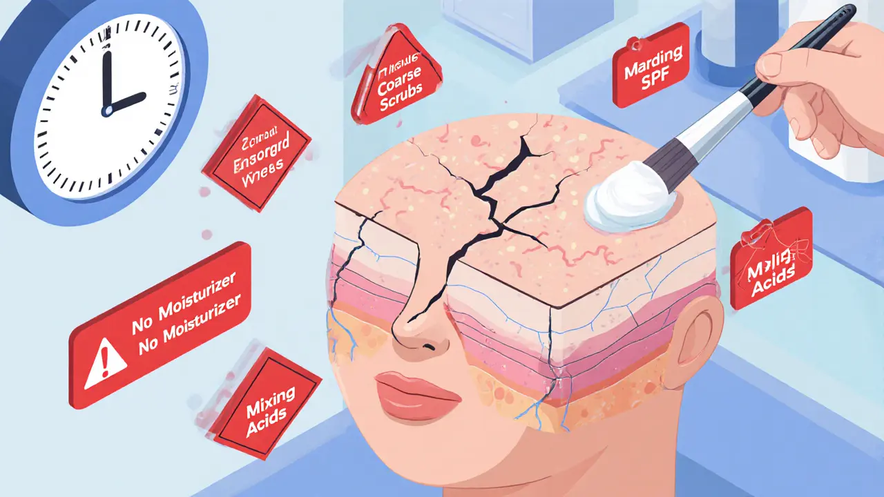 Ошибки при отшелушивании: что нельзя делать ни в коем случае
