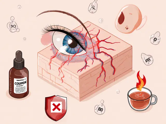 Как выбрать средство для кожи вокруг глаз при куперозе: практическое руководство