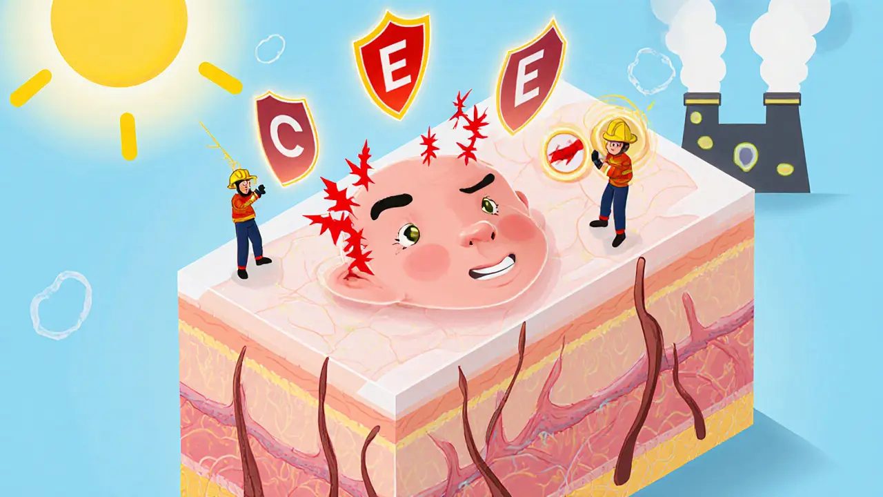 Антиоксиданты в косметике: как защитить кожу от свободных радикалов и замедлить старение