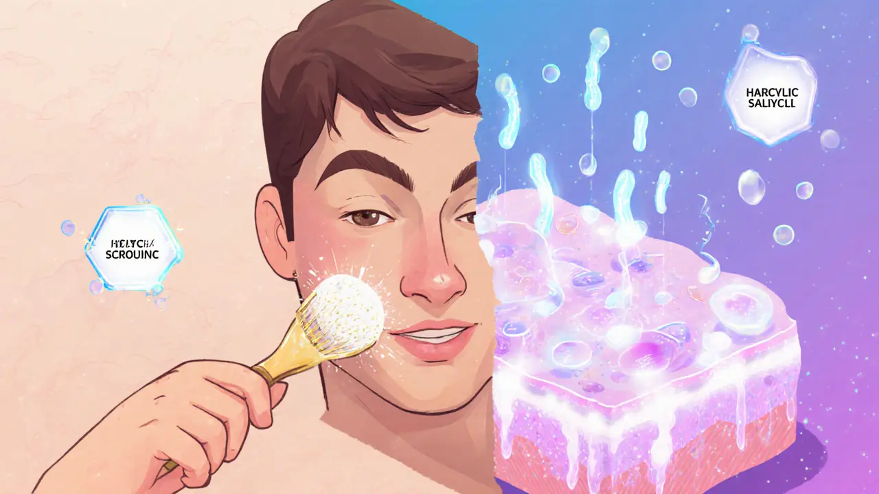 Механическое и химическое отшелушивание: что эффективнее для вашей кожи