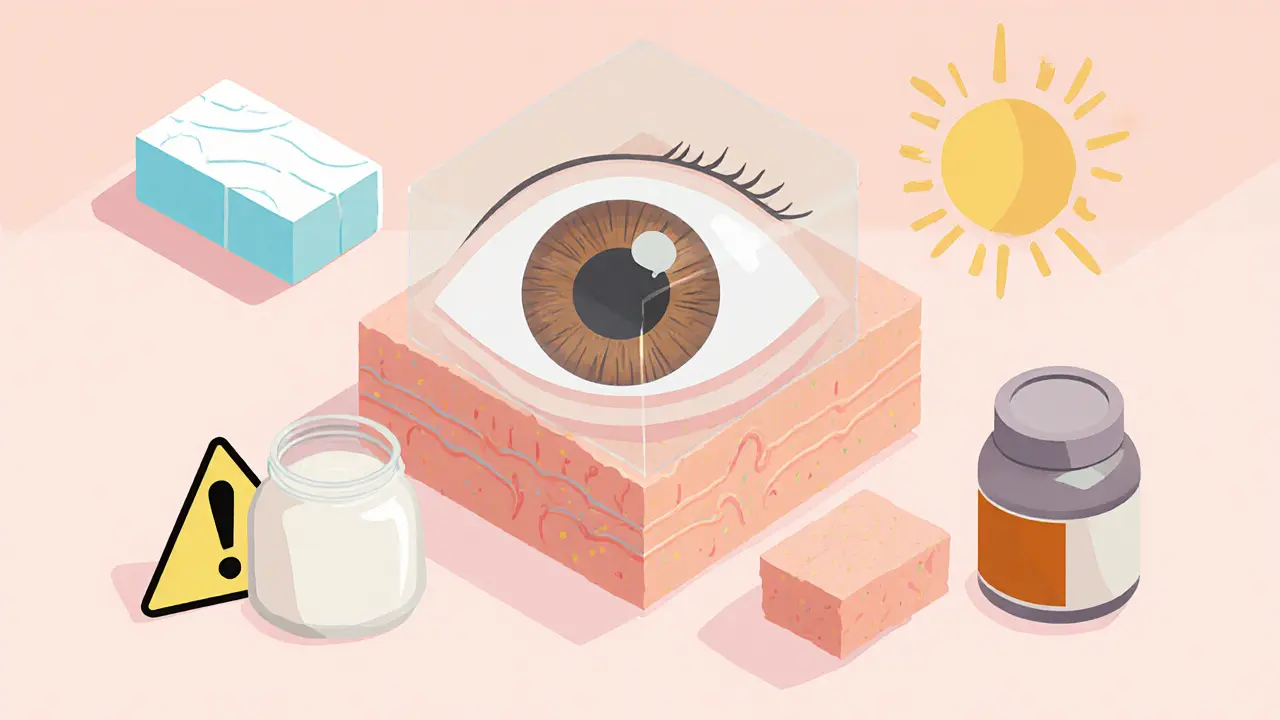 Ошибки в уходе за кожей вокруг глаз: что нельзя делать