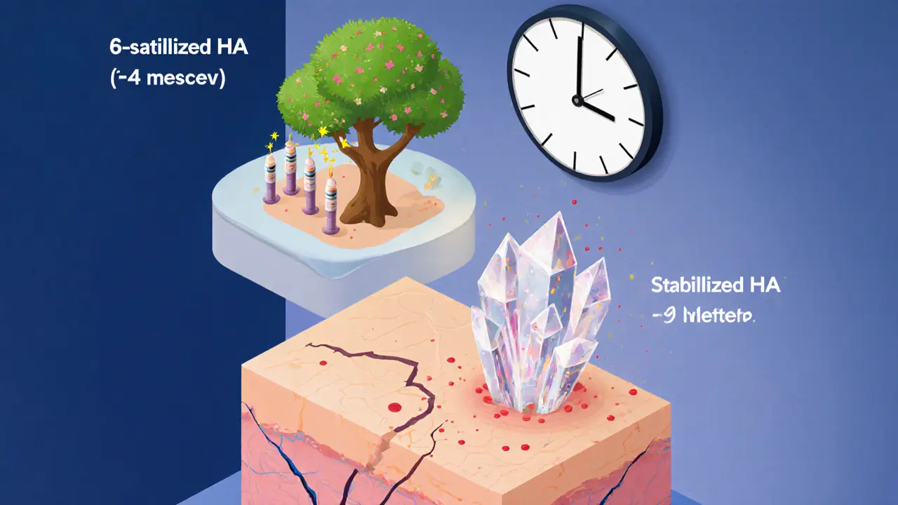 Сравнение двух путей биоревитализации: рост кожи vs жёсткая поддержка с осложнениями.