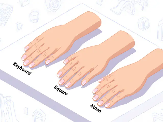Как подобрать форму ногтей под форму кисти: миндаль, квадрат, мягкий квадрат
