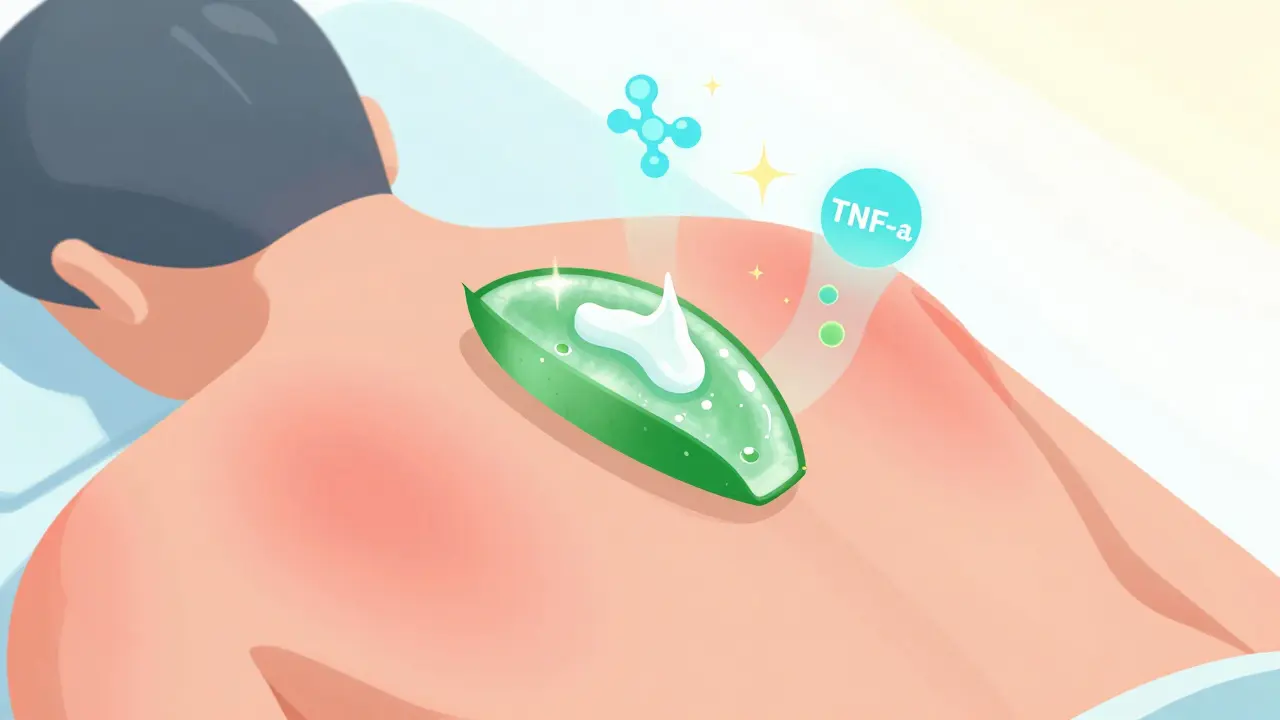 Как восстановить кожу тела после загара: алоэ и пантенол