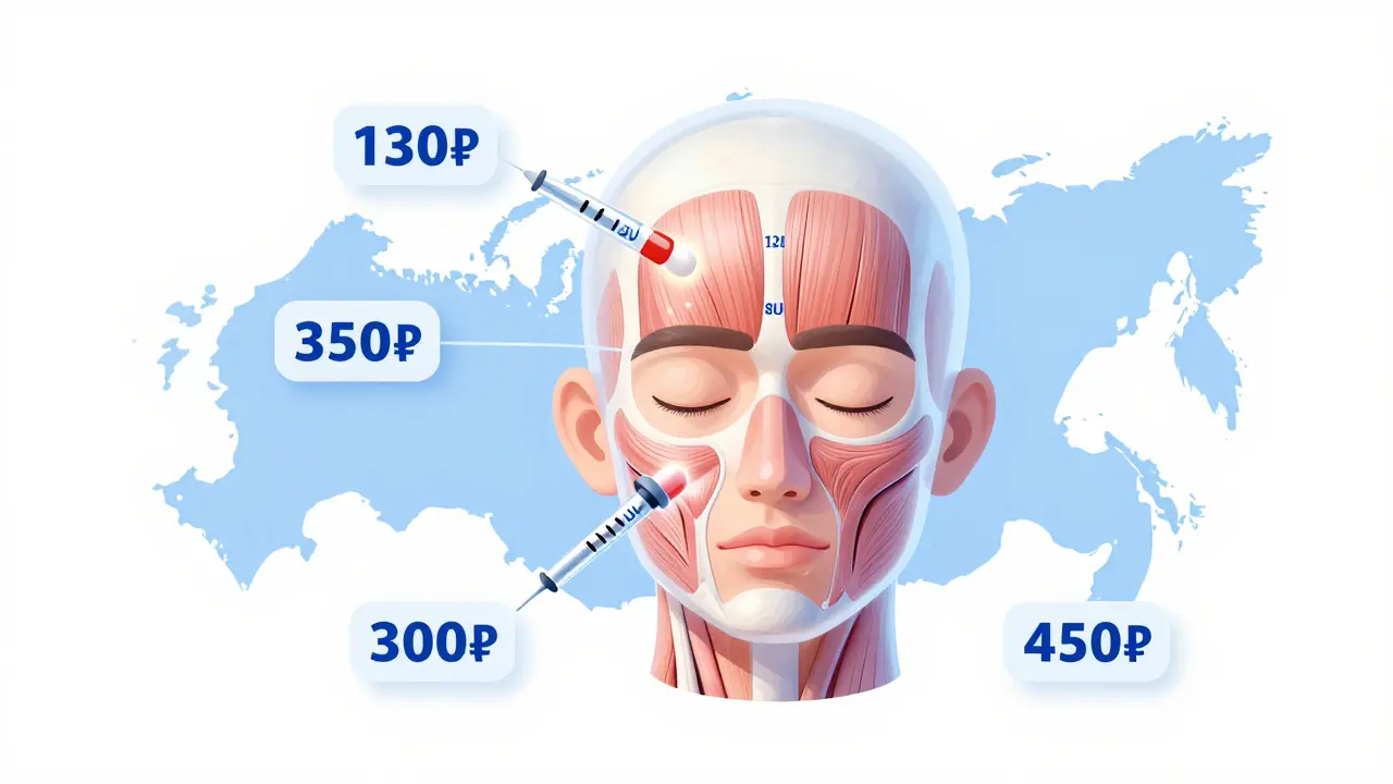 Цена ботокса за единицу и за зону: как формируется стоимость процедуры