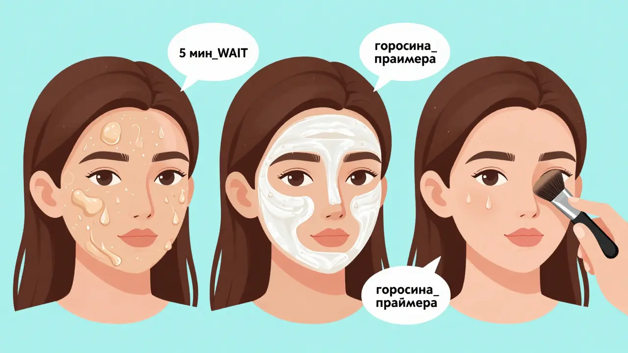 Как подружить праймер и тональный крем, чтобы не скатывалось: пошаговая инструкция