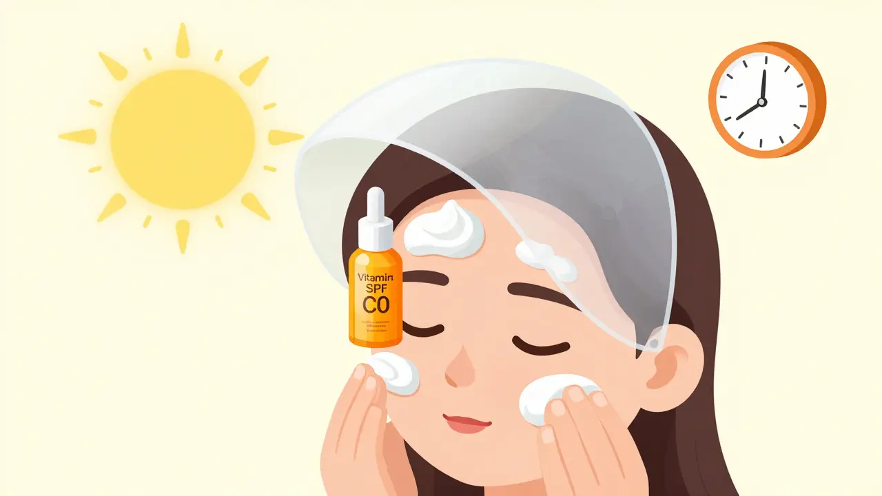 Как совмещать SPF с активными компонентами в уходе за кожей