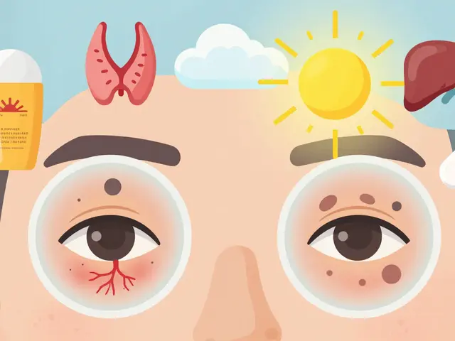 Пигментация вокруг глаз: причины и как осветлить