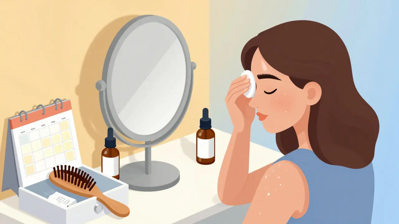 Домашний уход за бровями с маслом после процедуры