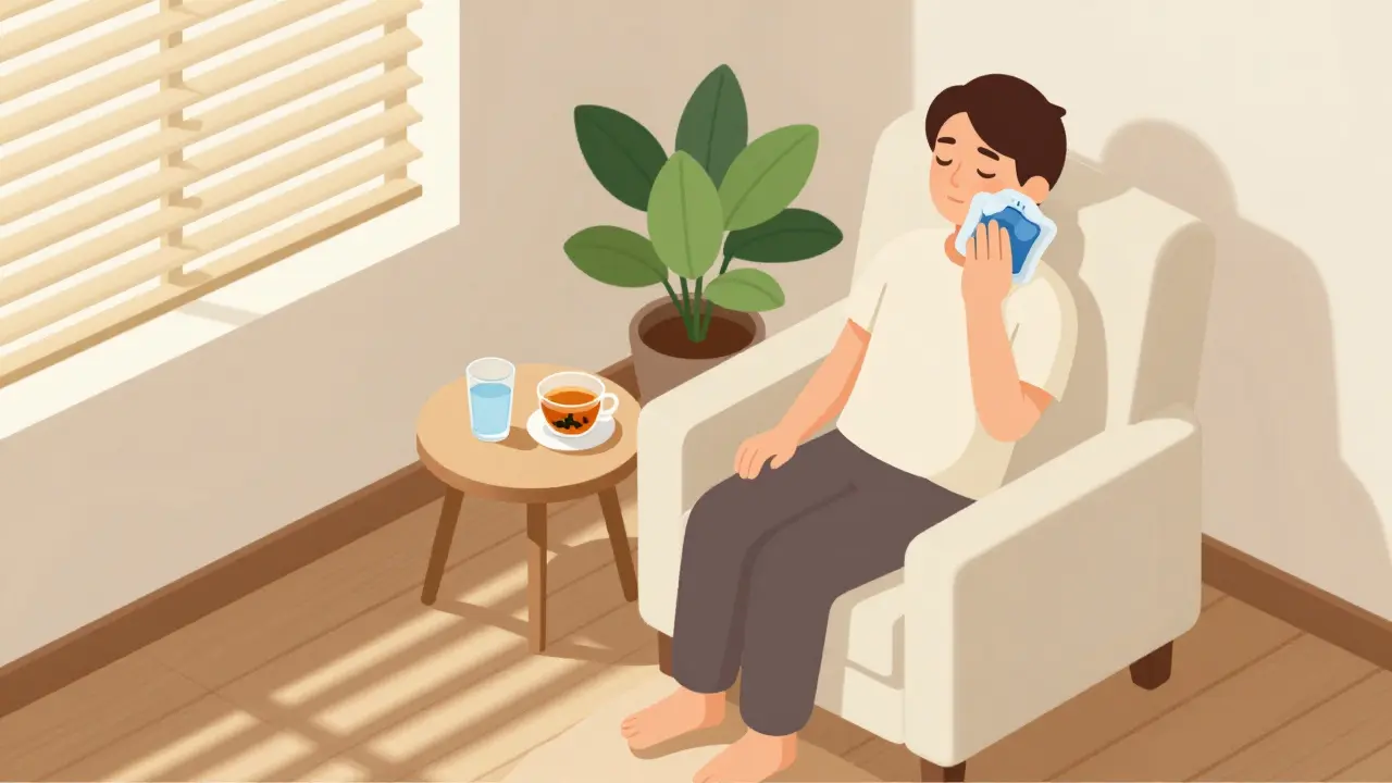 Отдых пациента дома после косметологической процедуры