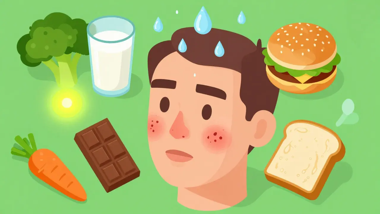 Питание и акне: какие продукты действительно вызывают высыпания