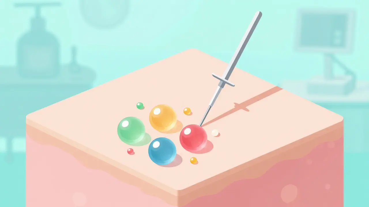 Схематичное изображение расщепления гиалуроновой кислоты