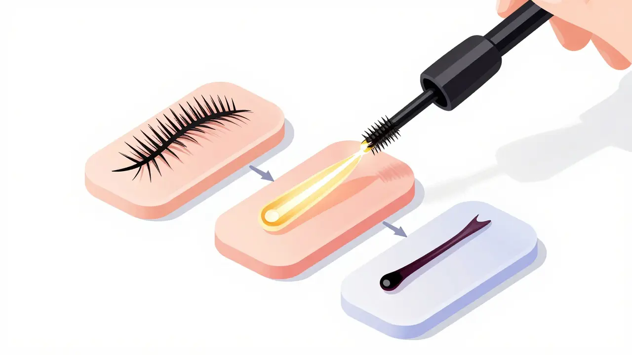 Трехэтапная процедура ламинирования ресниц: форма, кератин, пигмент.