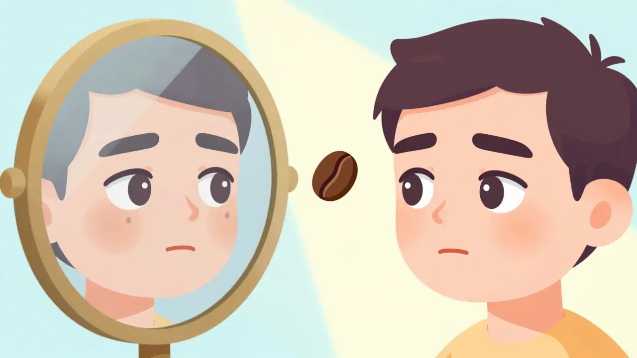 Кофеин в креме для глаз: как избавиться от темных кругов и отеков