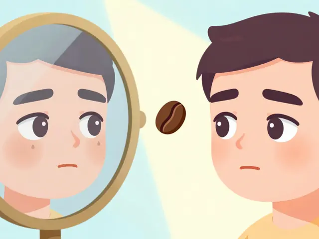 Кофеин в креме для глаз: как избавиться от темных кругов и отеков