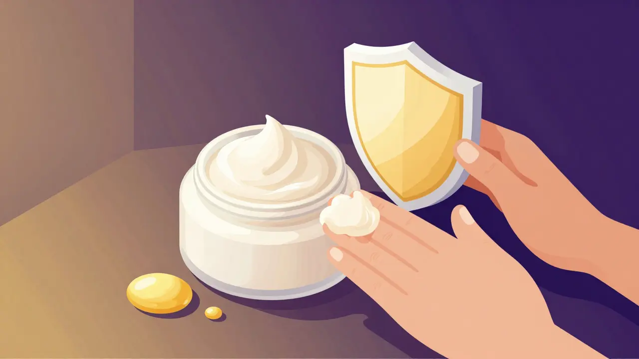 Вечерняя рутина восстановления: кремы и масла для защиты барьера.